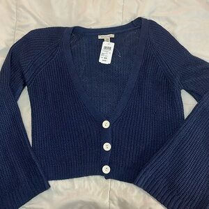 Bell sleeve cardigan
